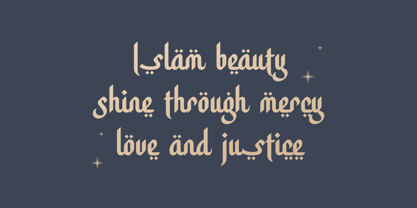 Al Qolam Font Poster 3