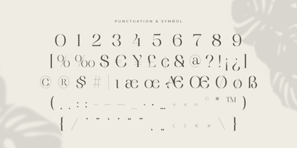 Athena SS Font Poster 10