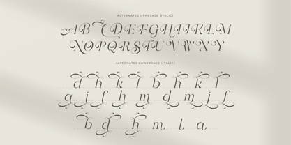 Athena SS Font Poster 14