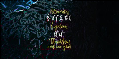 Aquilla Font Poster 7