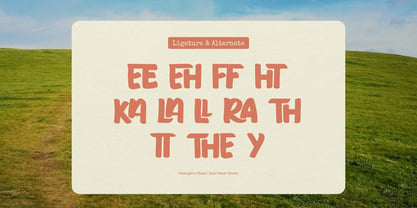 Secangkir Glass Font Poster 12