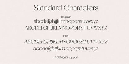 Rosvella Serif Family Font Poster 10