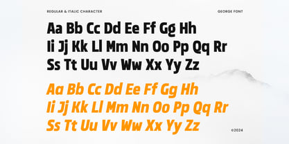 George SS Font Poster 10