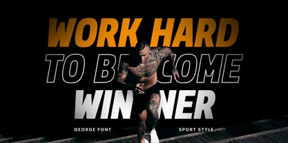 George SS Font Poster 3