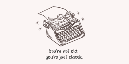 Romeli Sky Font Poster 2