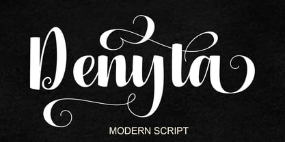 Denyta Font Poster 1