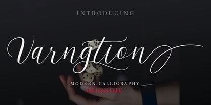 Agency Script Font Poster 5