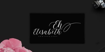 Agency Script Font Poster 2