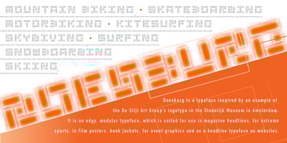 Doesburg Font Poster 6