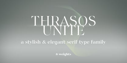 Thrasos Unite Font Poster 1