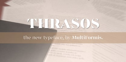 Thrasos Font Poster 8