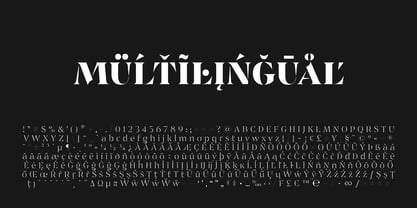 Thrasos Font Poster 2