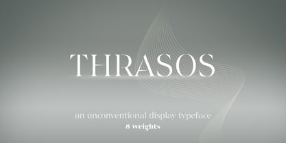 Thrasos Font Poster 1