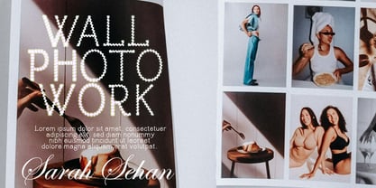 Chainsow Font Poster 5