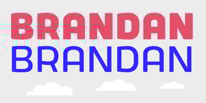 Brandan Font Poster 1