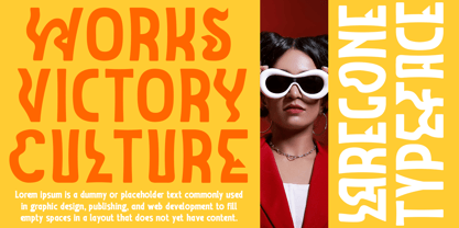 Laregone Font Poster 8