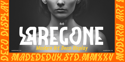 Laregone Font Poster 1