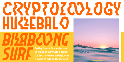 Laregone Font Poster 4