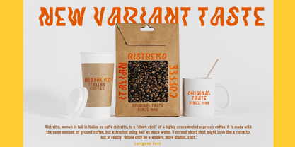 Laregone Font Poster 6