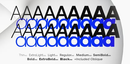 Naru Sans Font Poster 3
