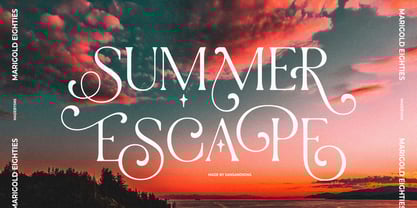 Marigold Eighties Font Poster 10