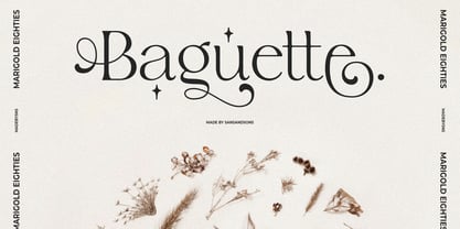 Marigold Eighties Font Poster 8