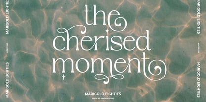 Marigold Eighties Font Poster 11