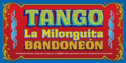 Caminito Font Poster 5