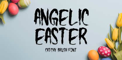 Angelic Easter Font Poster 1