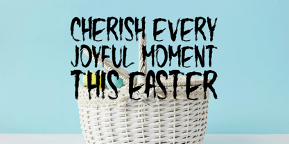 Angelic Easter Font Poster 5