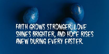 Angelic Easter Font Poster 4