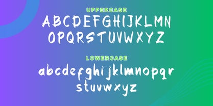 Ink Streak Font Poster 4