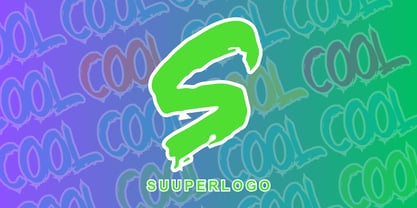 Ink Streak Font Poster 3