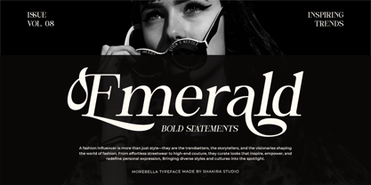 Morebella Font Poster 6