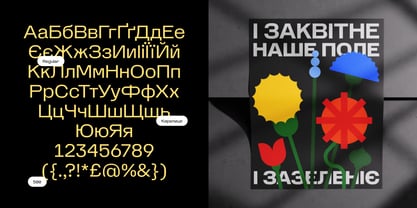 Taktika Sans Font Poster 5