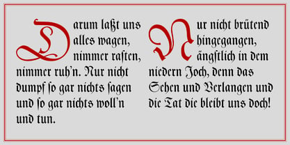 Kleist Fraktur Font Poster 3