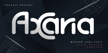Axaria Font Poster 1