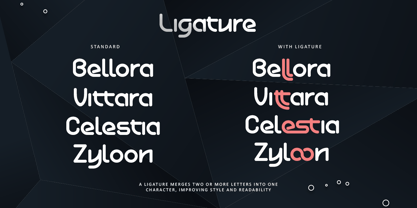 Axaria Font Poster 3