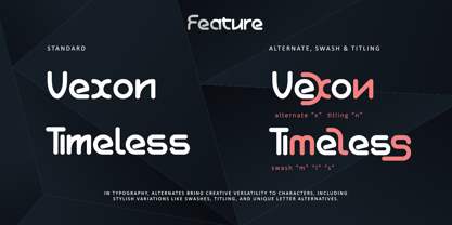 Axaria Font Poster 5