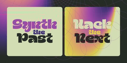 Gravity Shift Font Poster 6