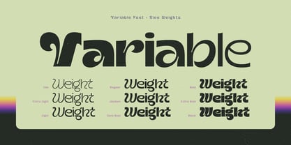 Gravity Shift Font Poster 5