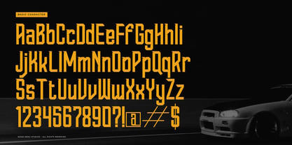 Rush Syndicate Font Poster 10