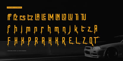 Rush Syndicate Font Poster 12