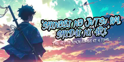 Haruto Font Poster 5