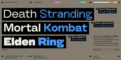 Booster Font Poster 10