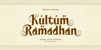 Kultum Ramadhan Font Poster 1