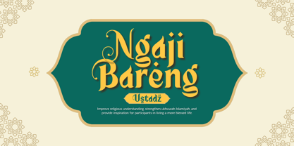 Kultum Ramadhan Font Poster 8