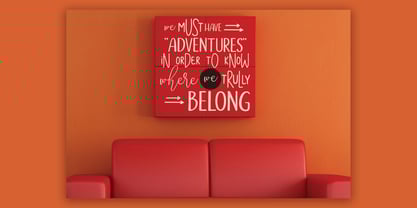 Summer Lemonade Font Poster 8