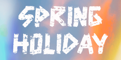 Easter Brown Font Poster 4