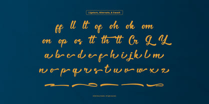 Gathwey Font Poster 12